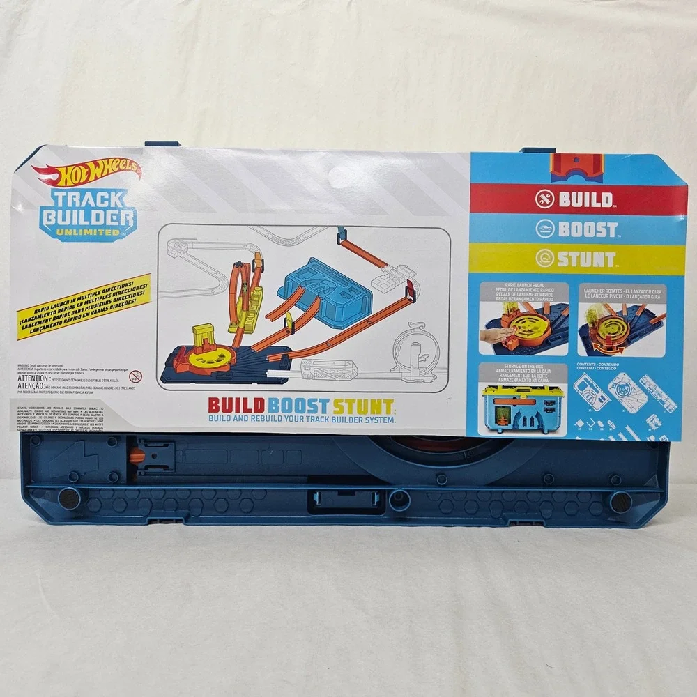 Hot Wheels Track Builder Unlimited Rapid Launch Builder GVG11 New Cut Outer‎ Box